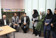گزارش تصویری هیات رئیسه دانشگاه از خوابگاه خواهران به مناسبت هفته خوابگاه